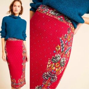 FARM RIO CATALINA KNIT PENCIL SKIRT